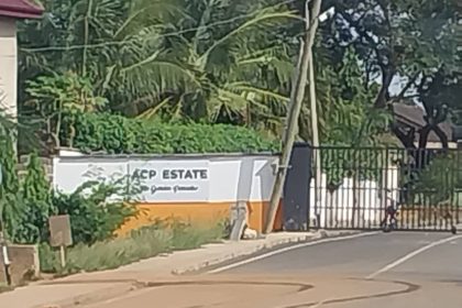 Entrance To ACP Estates At Pokuase
