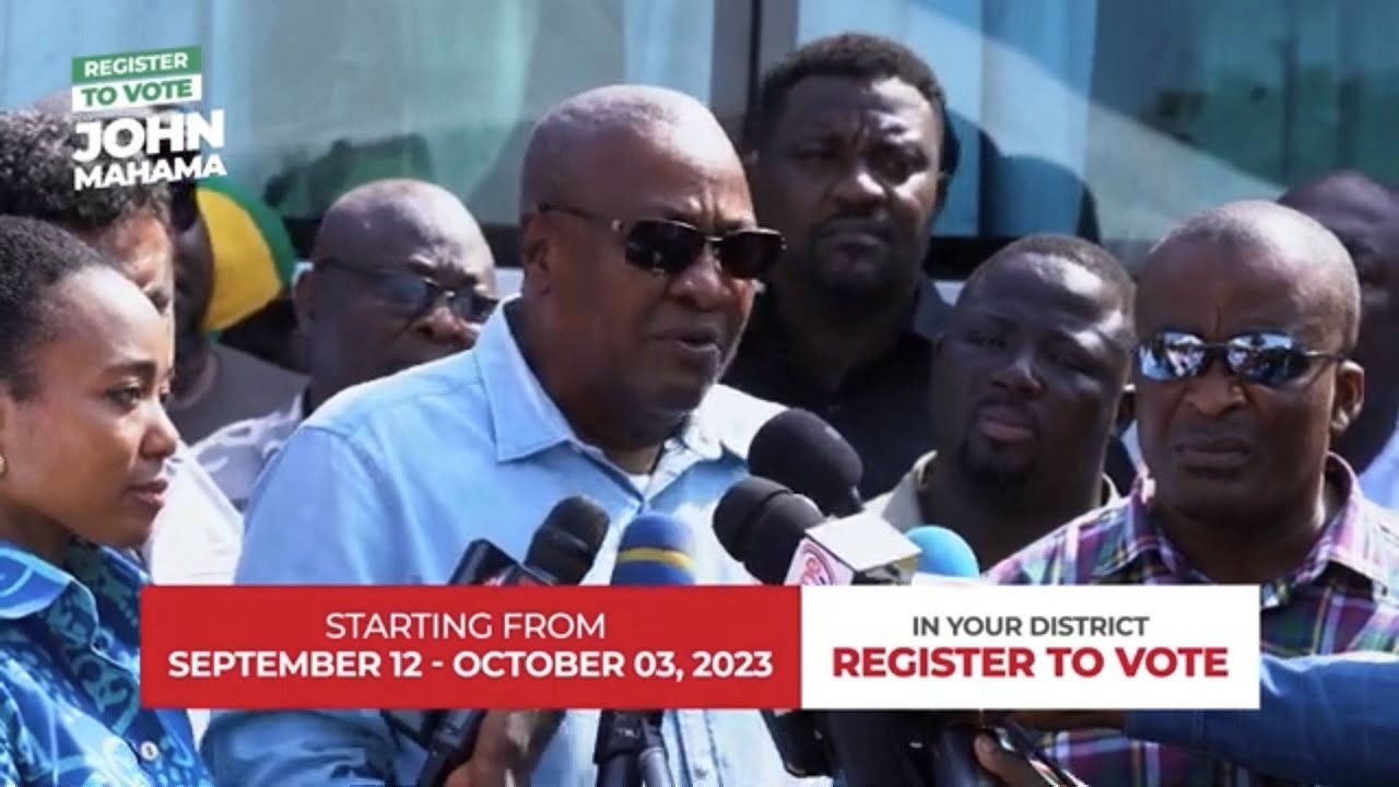 EC should listen and expand the centres for the limited voter registration - Fmr Prez Mahama
